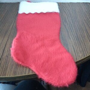 Red And White Christmas Stocking